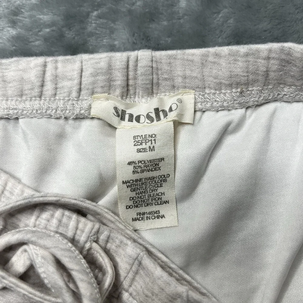 Shoshe‎ Pants Women Size Medium Burger Flare Bottom Vintage Y2K Lounge